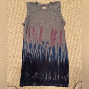 Chaser Tie Dye Sleeveless Cover Up Dress